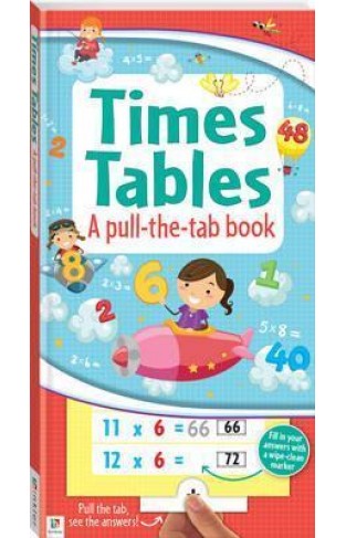 Times Tables a pull-the-tab book